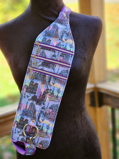 Triple Zip Travel Sling