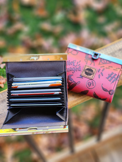 Accordion Credit Card Clutch